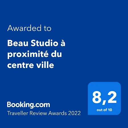 Апартаменты Beau Studio A Proximite Du Centre Ville *